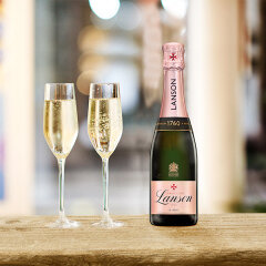 1/2 Lanson Rosé