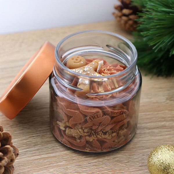 BOUGIE ROCHER PRALINE