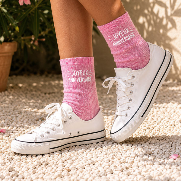 CHAUSSETTES PAILLETTES