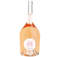 Fleurs + Vin Rosé Lili Rose - Livraison Express | Florajet