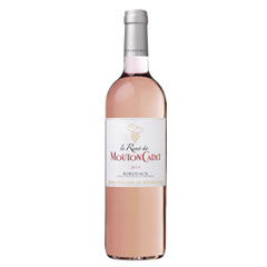 Fleurs + Vin Rosé Mouton Cadet - livraison en express