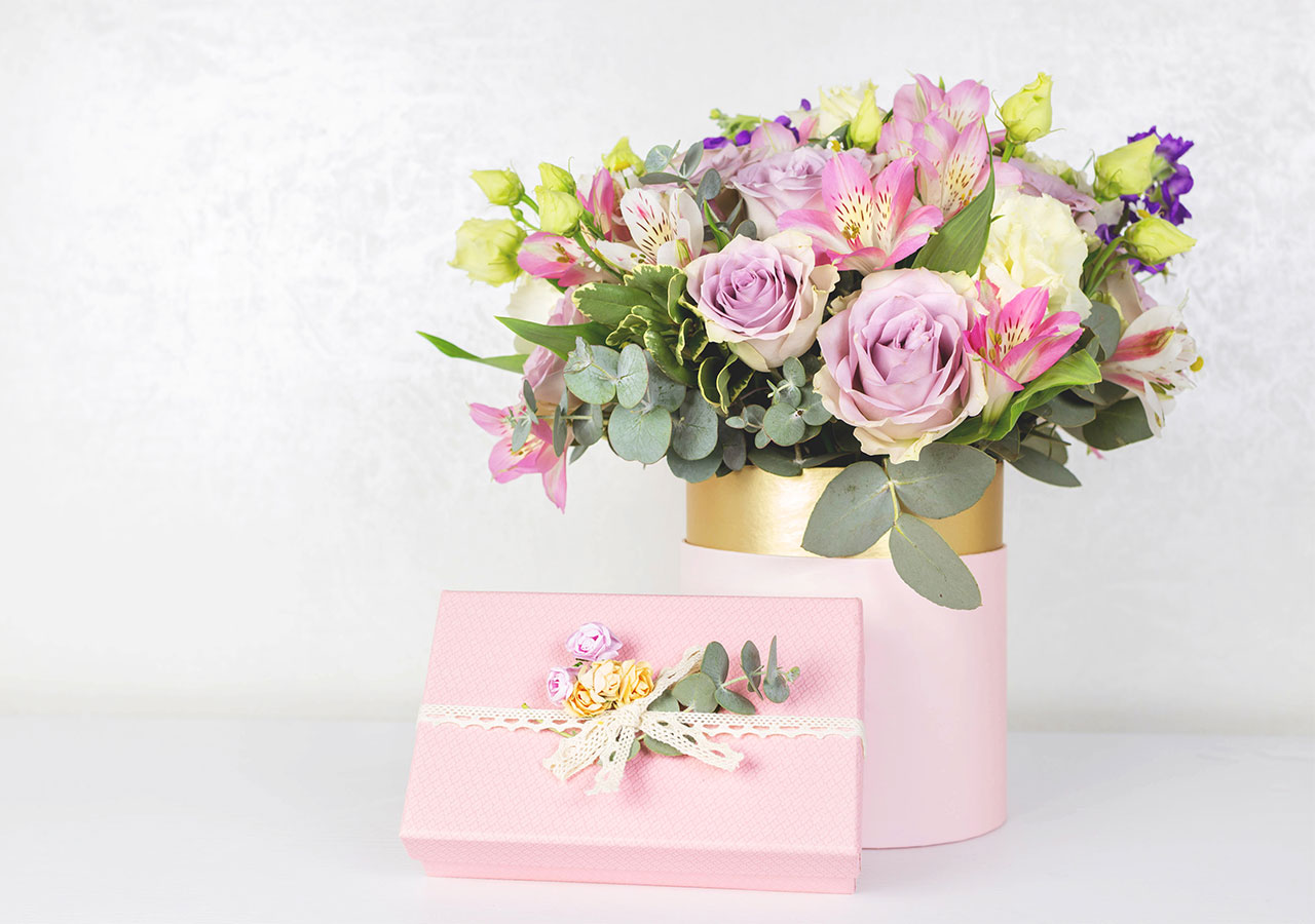 Un bouquet de fleurs original pour célébrer un anniversaire Un bouquet de fleurs original pour célébrer un anniversaire