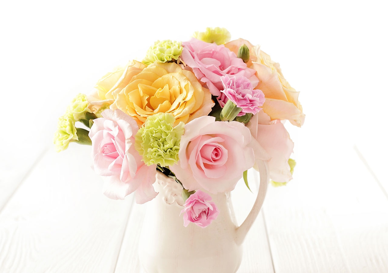 Offrir un bouquet aux couleurs tendres pour une naissance Offrir un bouquet aux couleurs tendres pour une naissance