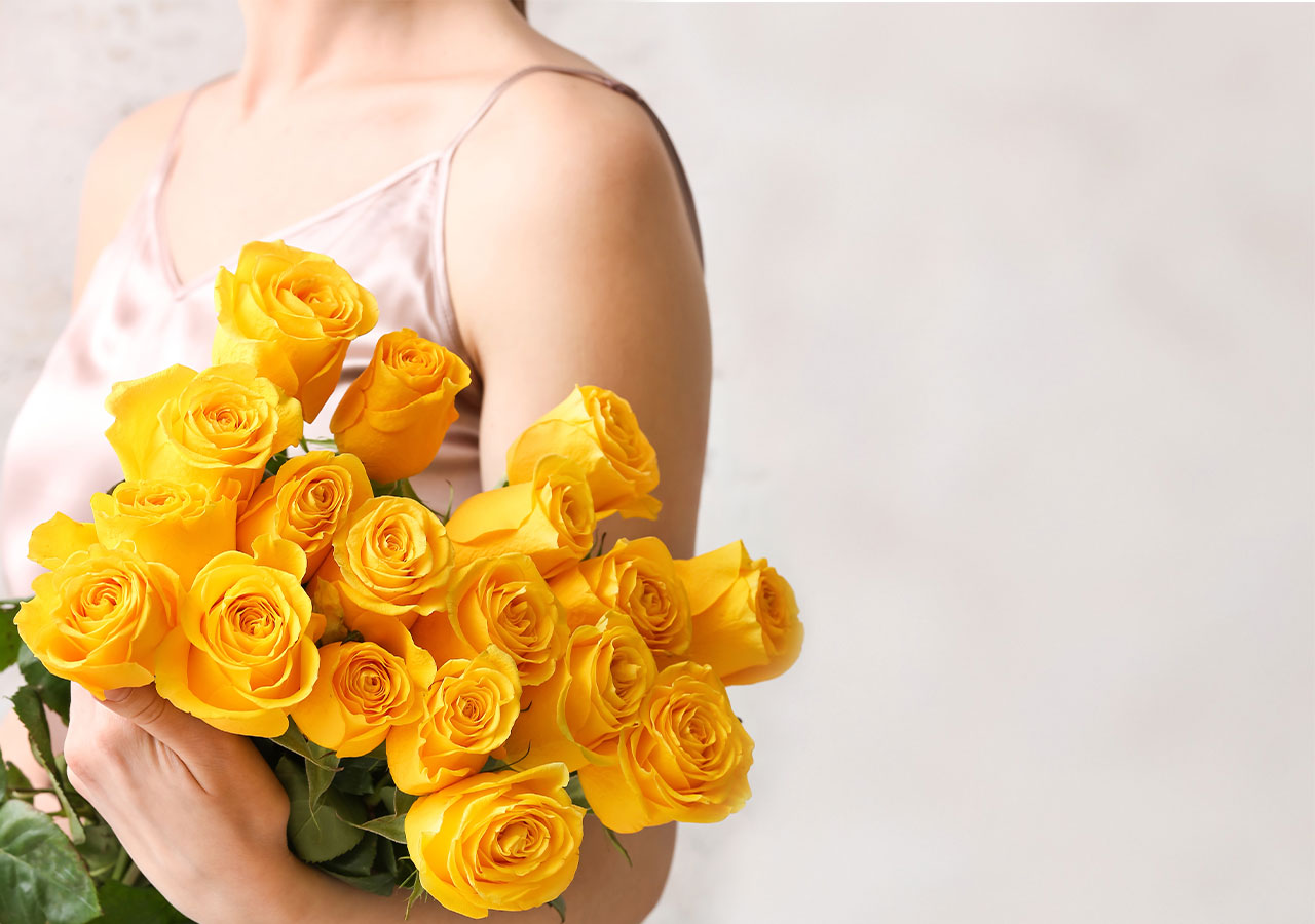 La signification de la rose jaune La signification de la rose jaune
