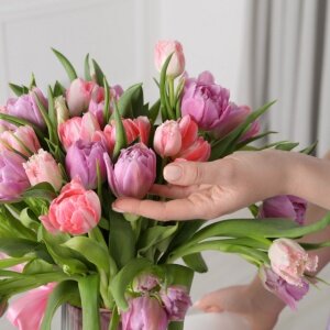 bouquet tulipes