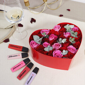 COEUR DE ROSES + STABILO