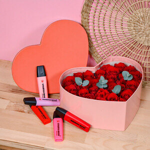 COEUR DE ROSES + STABILO
