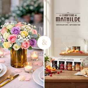 FLEUR DE ROSE + CONFITURES