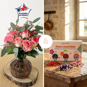 PRINCESSE + FLEURS COMESTIBLES