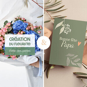 CREATION POUR PAPA + CARTE