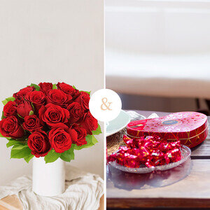 15 ROSES + CHOCOLATS 15 ROSES + CHOCOLATS