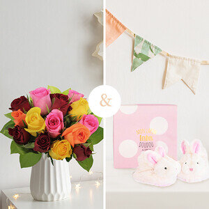 15 ROSES + CHAUSSONS 15 ROSES + CHAUSSONS