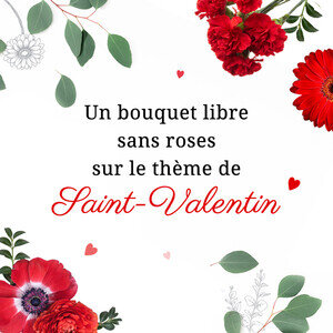Petit bouquet de bonbons Saint-Valentin -  France