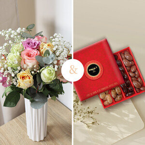 FLEUR DE ROSE + AMANDES