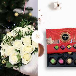 20 ROSES + MACARONS 20 ROSES + MACARONS