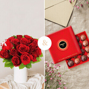 ROSES D'AMOUR + ROCHERS