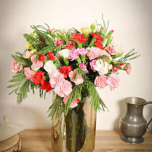 BOUQUET DE 20 OEILLETS