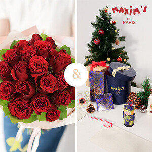 20 ROSES + COFFRET 20 ROSES + COFFRET