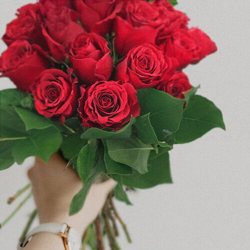 Bouquet de 20 Roses Rouges - Livraison en Express