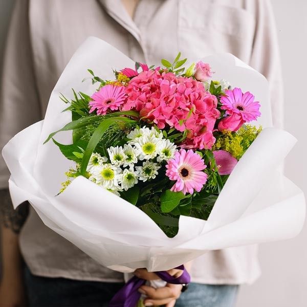 Bouquets De Fleurs "GUIMAUVE" - Livraison Express | Florajet