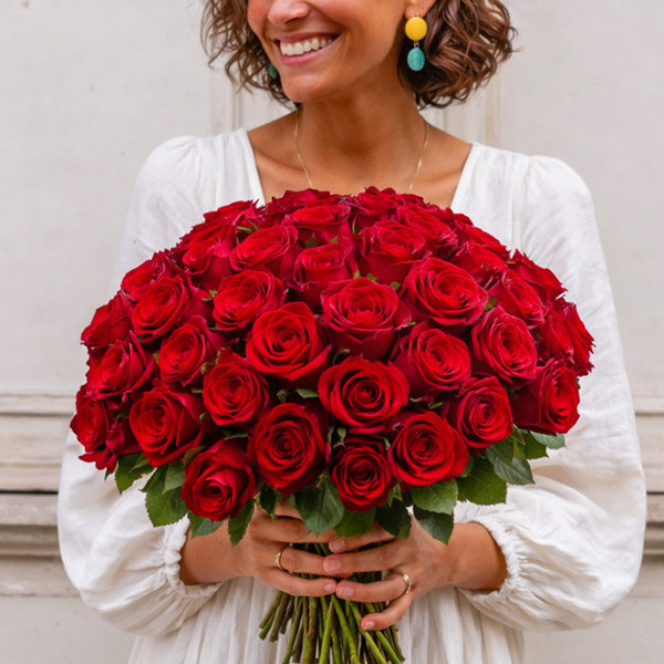 30 Roses Set Bouquet de roses