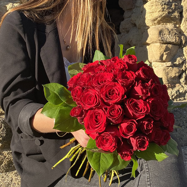 Bouquet De Roses Rouges Livraison En Express Florajet