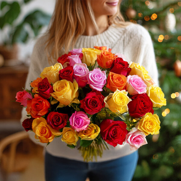 Multiple Roses Boquet Bouquet de roses